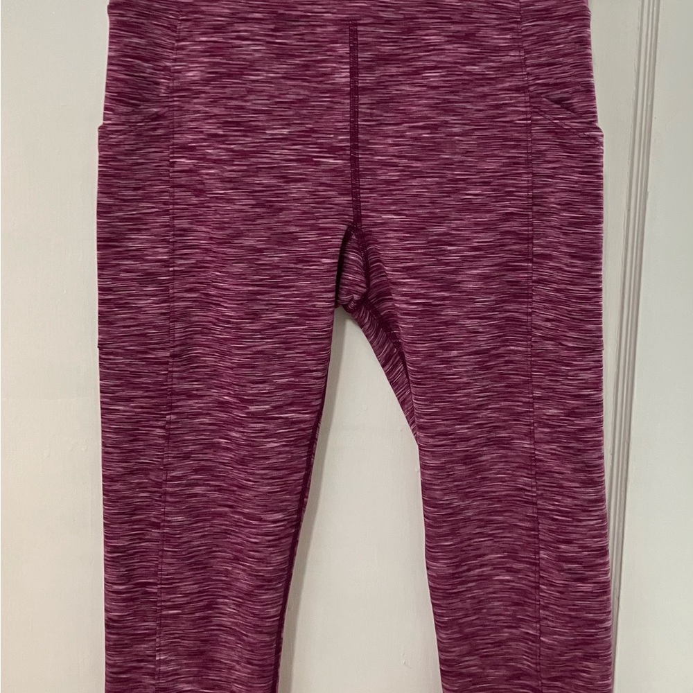 Lou & Grey Women’s Space Dye Leggings Size Medium Workout Wear